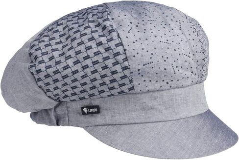 Lipodo Avella Cotton Newsboy Cap Women - Made in Italy in Saudi Arabia