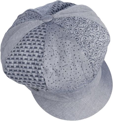 Lipodo Avella Cotton Newsboy Cap Women - Made in Italy in Saudi Arabia