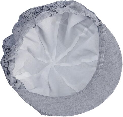 Lipodo Avella Cotton Newsboy Cap Women - Made in Italy in Saudi Arabia