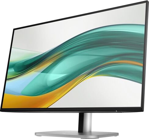 HP Series 5 Pro 27" FHD IPS Monitor with 120 Hz 350 Nits, 5ms, Anti-Glare, Flicker Free, VESA Mount (100mm), Adjustable Height, Swivel, Pivot & Dockztorm USB Port Expander in Kuwait