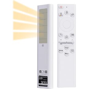 BN59-01391A Solar Remote Control for Samsung Frame TV, Voice Search, Rechargeable Solar Cell, 4 Shortcut Buttons, Compatible with 2020-2026 Neo LED Smart 4K Ultra HD TV in Kuwait