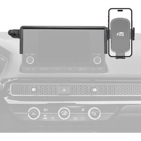 FICS Car Phone Holder Compatible with Honda Civic 7-inch, 9-inch Screen 2022, 2023, 2024, 2025, 2026 Model-Year — Custom-Fit Center-Display Mount, No Adhesive in Kuwait