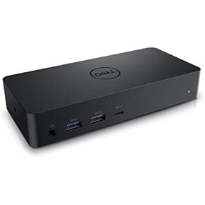 Dell D6000 USB-C Triple Docking Station, Up to Three 4K Displays Via USB-C, UHD 5K, USB 3.0, Gigabit Ethernet, 130-Watt AC Adapter (Renewed) in Kuwait