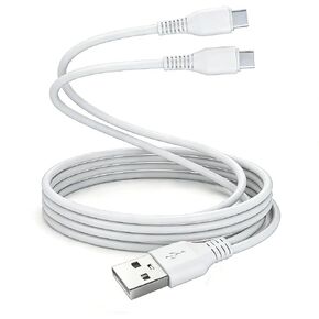 كابل مقسم USB C، كابل شحن متعدد 3FT 2 في 1 من النوع A إلى USB-C متوافق مع الهواتف المحمولة والأجهزة اللوحية والمزيد (أسود) in Kuwait