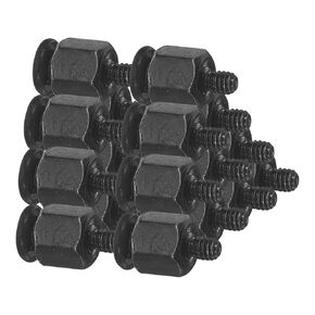 DECHOUS 20pcs M.2 SSD Mounting Screws for PC Case and Motherboard Repair, Steel Laptop and Desktop Computer Hardware Screws Compatible with Asus, Black Finish, DIY Electronics Maintenance in Kuwait