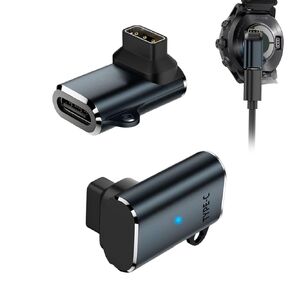 2 حزمة محول شاحن USB من النوع C متوافق مع ساعة Coros Pace 3/Pace 2/Apex/Apex 2/Apex 2 Pro/Vertix/Vertix 2 الذكية، ملحق كابل الشحن، محول كابل شحن USB C لساعة Coros الذكية in Saudi Arabia