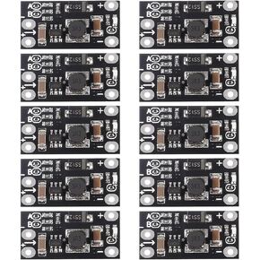 10Pcs Mini Boost Module 3.7V to 5V/8V/9V/12V Step Up Board 1.5A with LED Indicator DIY Voltage Multi-Function DC-DC Boost Converter Module 3.7V to 12V in Kuwait