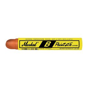 Markal 80221 B Paintstik Solid Paint Ambient Surface Marker, Yellow, 11/16" x 4-3/4" (Pack of 12) in Kuwait