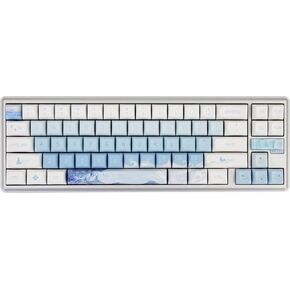 Varmilo Sword68 Ariel Aluminum 65% Hotswap Wireless RGB Mechanical Keyboard (Varmilo MX Daisy L) in Saudi Arabia