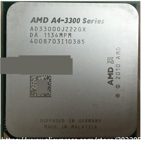 A A4 3300 2.5GHz 1MB 65W CPU Processor FM1 Scrattered Pieces A4-3300 APU in Kuwait