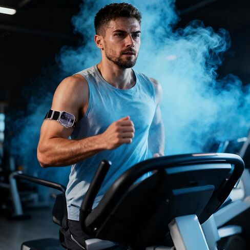 XL XXL الجزء العلوي من الذراع الكاحل حزام استرجاع عالي الكثافة قابل للتنفس ومقاوم للاهتراء من النايلون المرن لساعة Apple 11 حزام قابل للتعديل سريع التحرير والتجفيف ذو الرأسين حزام الساق Ultra49/46/45/44/42mm23456789se10 in Kuwait