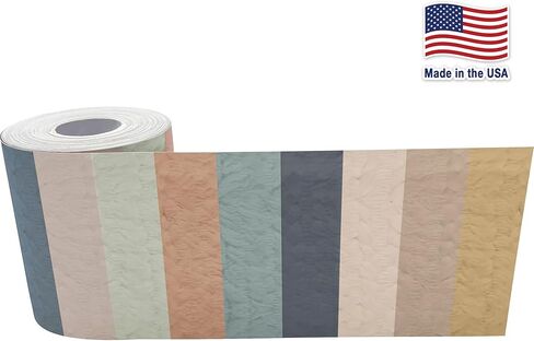 Teacher Created Resources Everyone is Welcome Stripes Straight Rolled Border Trim (TCR8909) in Saudi Arabia