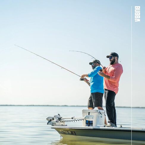 BUBBA Tidal Pro Inshore 7'6" قضيب دوار متوسط ​​سريع على الشاطئ مع قبضة من ألياف الكربون' in Kuwait