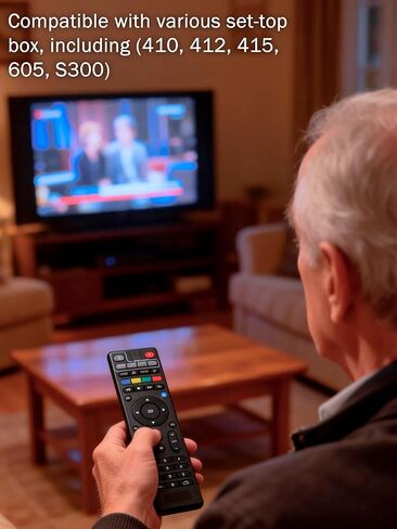 جهاز التحكم عن بعد IPTV، استبدال عن بعد، وحدة تحكم الصندوق العلوي للتلفزيون، جهاز التحكم عن بعد للتلفزيون، متوافق مع TVIP 412 415 605 S300 in Kuwait