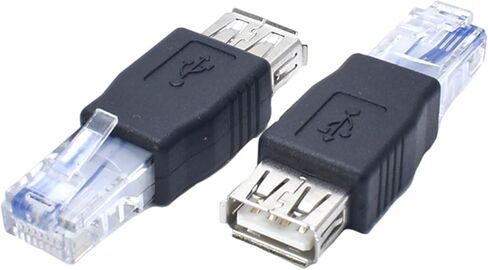 USB 2.0 to Ethernet RJ45 Networking Adapter,USB Transfer Networking Plug for Connecting ADSL Modems to Routers in Kuwait
