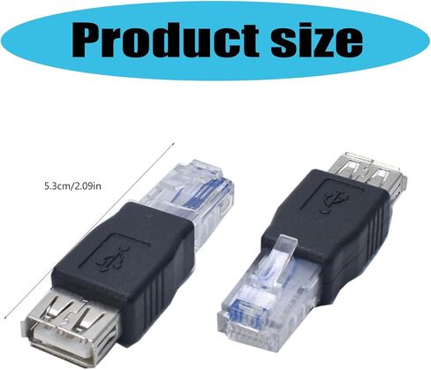 USB 2.0 to Ethernet RJ45 Networking Adapter,USB Transfer Networking Plug for Connecting ADSL Modems to Routers in Kuwait