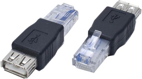 USB 2.0 to Ethernet RJ45 Networking Adapter,USB Transfer Networking Plug for Connecting ADSL Modems to Routers in Kuwait