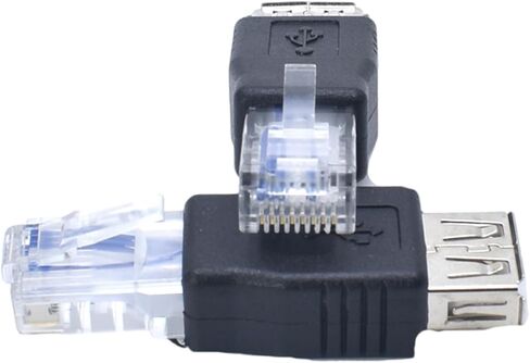 USB 2.0 to Ethernet RJ45 Networking Adapter,USB Transfer Networking Plug for Connecting ADSL Modems to Routers in Kuwait