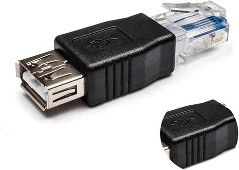 USB 2.0 to Ethernet RJ45 Networking Adapter,USB Transfer Networking Plug for Connecting ADSL Modems to Routers in Kuwait