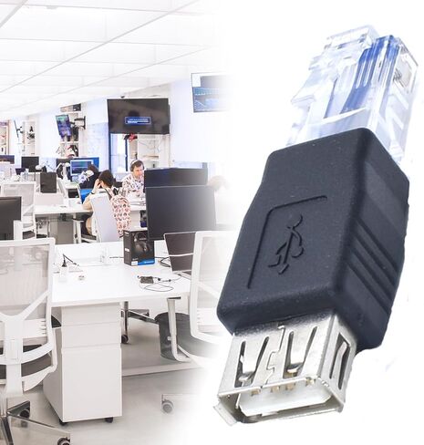 USB 2.0 to Ethernet RJ45 Networking Adapter,USB Transfer Networking Plug for Connecting ADSL Modems to Routers in Kuwait