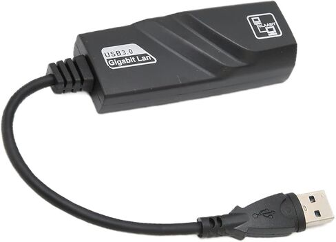 Gigabit Ethernet Adapter USB3.0 to RJ45, Wired Ethernet Adapter with Auto MDIX Full Duplex Half Duplex Support, USB Ethernet Adapter for Linux Android in Kuwait
