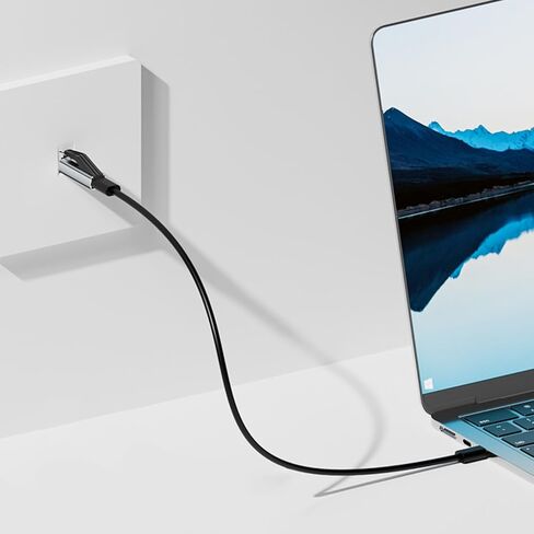 Compact Type C to RJ45 Gigabit Ethernet Adapter 1000Mbps Keychain Plugs Play USB C Ethernet Adapter in Kuwait