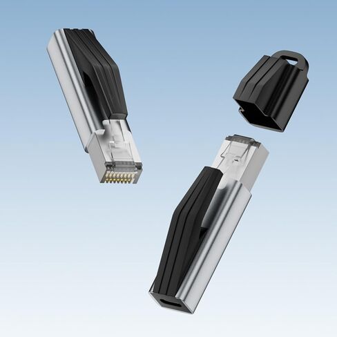 Compact Type C to RJ45 Gigabit Ethernet Adapter 1000Mbps Keychain Plugs Play USB C Ethernet Adapter in Kuwait