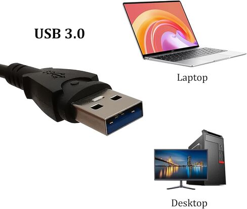 محول إنترنت HiQltyla USB 3.0 إلى 10/100/1000 ميجابت في الثانية جيجابت إيثرنت، محول شبكة إيثرنت LAN بدون سائق متوافق مع أجهزة الكمبيوتر المحمول، MacBook Air، Surface، سطح المكتب مع نظام Windows/Mac/Linux in Kuwait