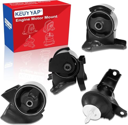 3pcs محرك محرك MOUNT متوافق مع Hyundai Accent 2006-2011 & ل KIA RIO RIO5 2006-2011 & DODGE ATTATED 2006-2011 STEMMUNT SET ، استبدل A7136 A7159 A7164 in Saudi Arabia
