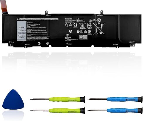 XG4K6 Laptop Battery Compatible with Dell XPS 17 9700 9710 9720 9730 Precision 5750 5760 5770 Series P92F P92F001 P92F002 P92F003 01RR3 001RR3 F8CPG 0F8CPG 5XJ6R KVPMY 0YY3V 97Wh 8071mAh 11.4V in Kuwait