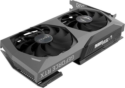 ZOTAC Gaming GeForce RTX 3070 Twin Edge OC Low Hash Rate 8GB GDDR6 256-bit 14 Gbps PCIE 4.0 Gaming Graphics Card, IceStorm 2.0 Advanced Cooling, White LED Logo Lighting, ZT-A30700H-10PLHR in Kuwait