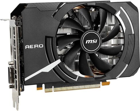 بطاقة رسومات msi Gaming GeForce GTX 1660 Super 192-bit HDMI/DP 6GB GDRR6 HDCP تدعم DirectX 12 مروحة واحدة VR Ready OC ITX بطاقة رسومات (GTX 1660 Super AERO ITX OC) in Kuwait