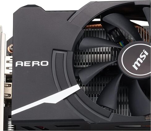 بطاقة رسومات msi Gaming GeForce GTX 1660 Super 192-bit HDMI/DP 6GB GDRR6 HDCP تدعم DirectX 12 مروحة واحدة VR Ready OC ITX بطاقة رسومات (GTX 1660 Super AERO ITX OC) in Kuwait