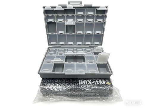 وحدتان AideTek BOXALL 48 ووحدة واحدة BOXALL40 مقصورة ضميمة SMD SMT أجزاء منظم ملصقات صندوق تثبيت السطح in Kuwait