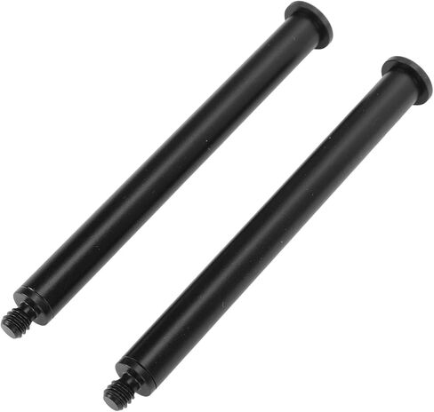 AMONIDA Outdoor Lightweight Aluminum Alloy Extension Rods for Camping Lamp Bracket, Easy Assembly for Portable Camping Light Stand, 2pcs for Outdoor Adventures in Kuwait