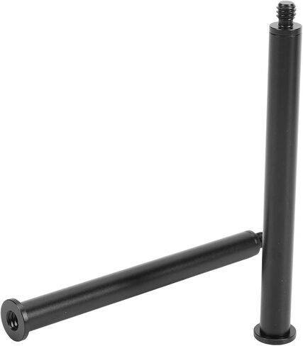 AMONIDA Outdoor Lightweight Aluminum Alloy Extension Rods for Camping Lamp Bracket, Easy Assembly for Portable Camping Light Stand, 2pcs for Outdoor Adventures in Kuwait