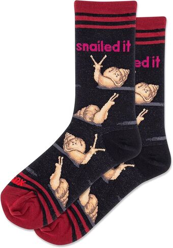 Hot Sox Women's Funny Funder النكات و Wordplay Crew Socks-1 Pack-Cool-Cool & Gut in Saudi Arabia