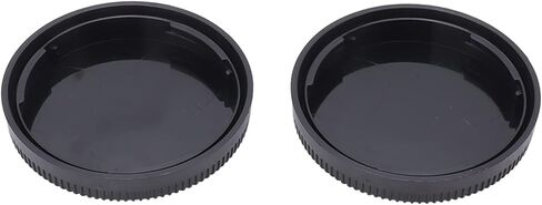 2PCS Rear Lens Caps for Fujifilm GFX Cameras, ABS Plastic Snap On Back Cover Replacement for G Mounts Lenses and Adapters in Kuwait