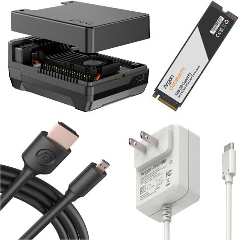 Argon NEO 5 M.2 NVME Case Kit for Raspberry Pi 5 (256GB) in Kuwait