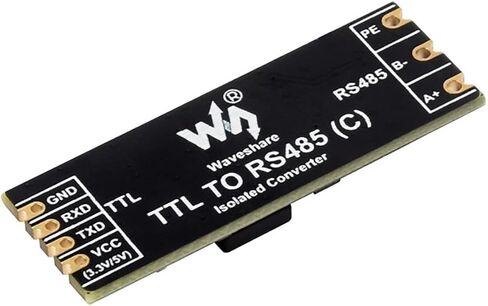 Galvanic Isolated TTL to RS485 (C) Converter Module Point-to-Point Half-Duplex Communication 3.3V ~ 5V TTL Signal Level 200W Iightningproof and Surge-Suppress 6KV ESD Protection in Kuwait