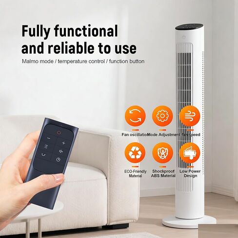 جهاز تحكم عن بعد بديل للمروحة الجديدة لمروحة البرج المتأرجحة Dreo DR-HTF007 DR-HTF007S DR-HTF008 DR-HTF008S DR-HTF009S DR-HTF001S DR-HTF004S DR-HTF005S وحدة تحكم بالمروحة الدائمة الخالية من الشفرة in Kuwait
