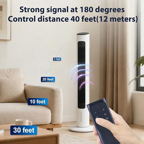 جهاز تحكم عن بعد بديل للمروحة الجديدة لمروحة البرج المتأرجحة Dreo DR-HTF007 DR-HTF007S DR-HTF008 DR-HTF008S DR-HTF009S DR-HTF001S DR-HTF004S DR-HTF005S وحدة تحكم بالمروحة الدائمة الخالية من الشفرة in Kuwait