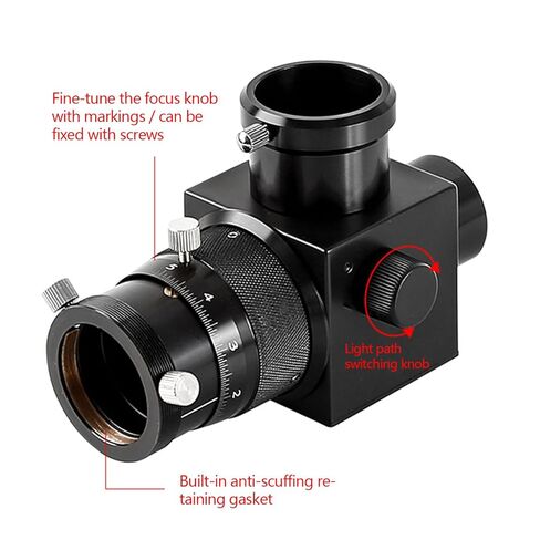 Practical 3 Port Diagonal Camera Adapter Quick Installation Accessories Enhances Observation Accuracy Astrophysics Telescopeclamp in Kuwait