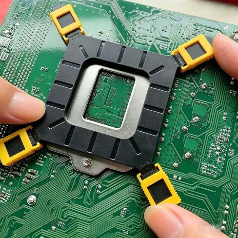 مجموعة اللوحة الخلفية لمبرد وحدة المعالجة المركزية العالمية لمقابس Intel LGA 1151 1700 1851 1366 775، دعامة تثبيت اللوحة الأم قابلة للتعديل، لوحة قاعدة بديلة لحامل الرادياتير لـ Intel (البلاستيك) in Kuwait