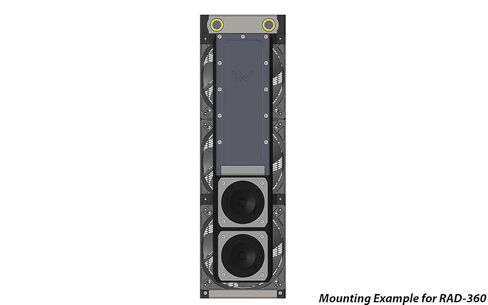 Watercool HEATKILLER Tank Mounting Frame 140 for 2x140mm Fans or Radiators (30332) in Kuwait