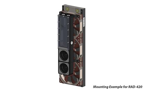 Watercool HEATKILLER Tank Mounting Frame 140 for 2x140mm Fans or Radiators (30332) in Kuwait