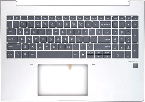 حافظة علوية بديلة لجهاز الكمبيوتر المحمول HP Elitebook 665 G11 Series مع غطاء علوي للوحة المفاتيح بإضاءة خلفية N95987-001 in Kuwait
