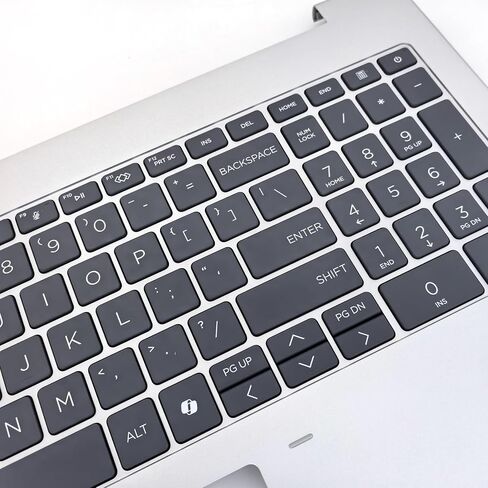 حافظة علوية بديلة لجهاز الكمبيوتر المحمول HP Elitebook 665 G11 Series مع غطاء علوي للوحة المفاتيح بإضاءة خلفية N95987-001 in Kuwait