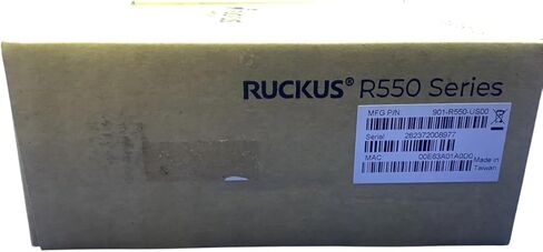 New - Ruckus 901-R550-US00 [R550] Wi-Fi 6 Dual-Band Indoor Wireless Access Point [Mounting Kit Included] in Kuwait
