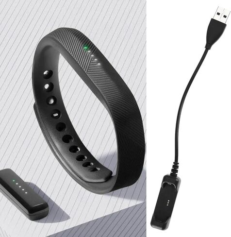 قطعتان من كابل الشحن البديل وسلك USB متوافق مع Fitbit Flex 2 in Kuwait